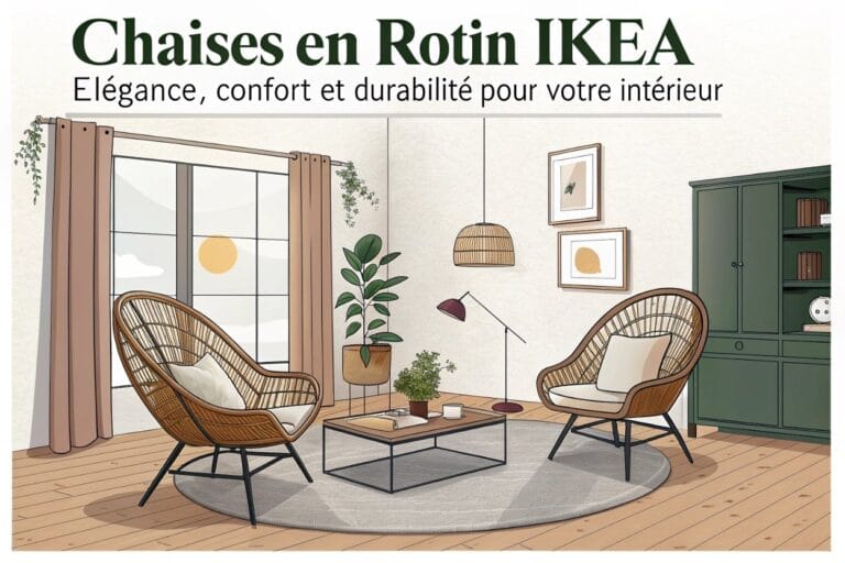 Chaises en rotin IKEA : élégance, confort et durabilité pour votre ...