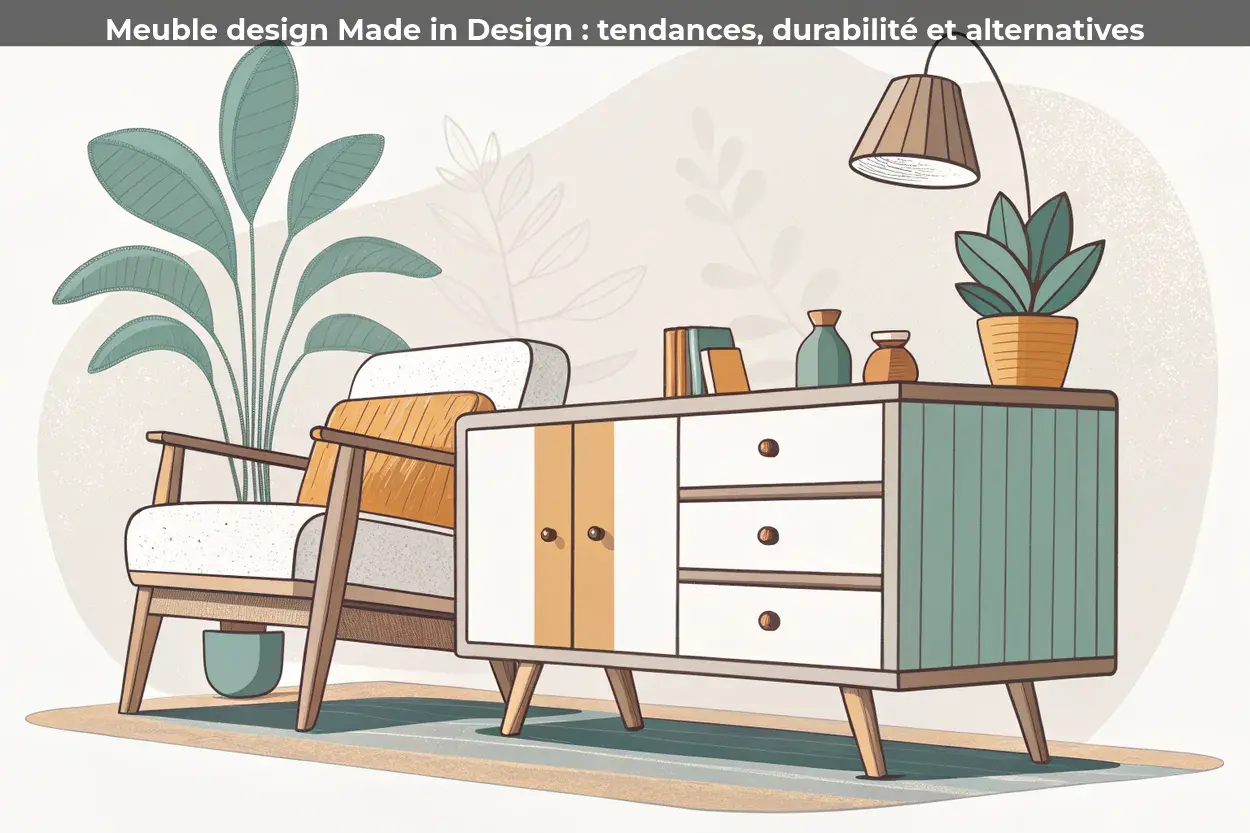 Meuble design Made in Design : tendances, durabilité et alternatives