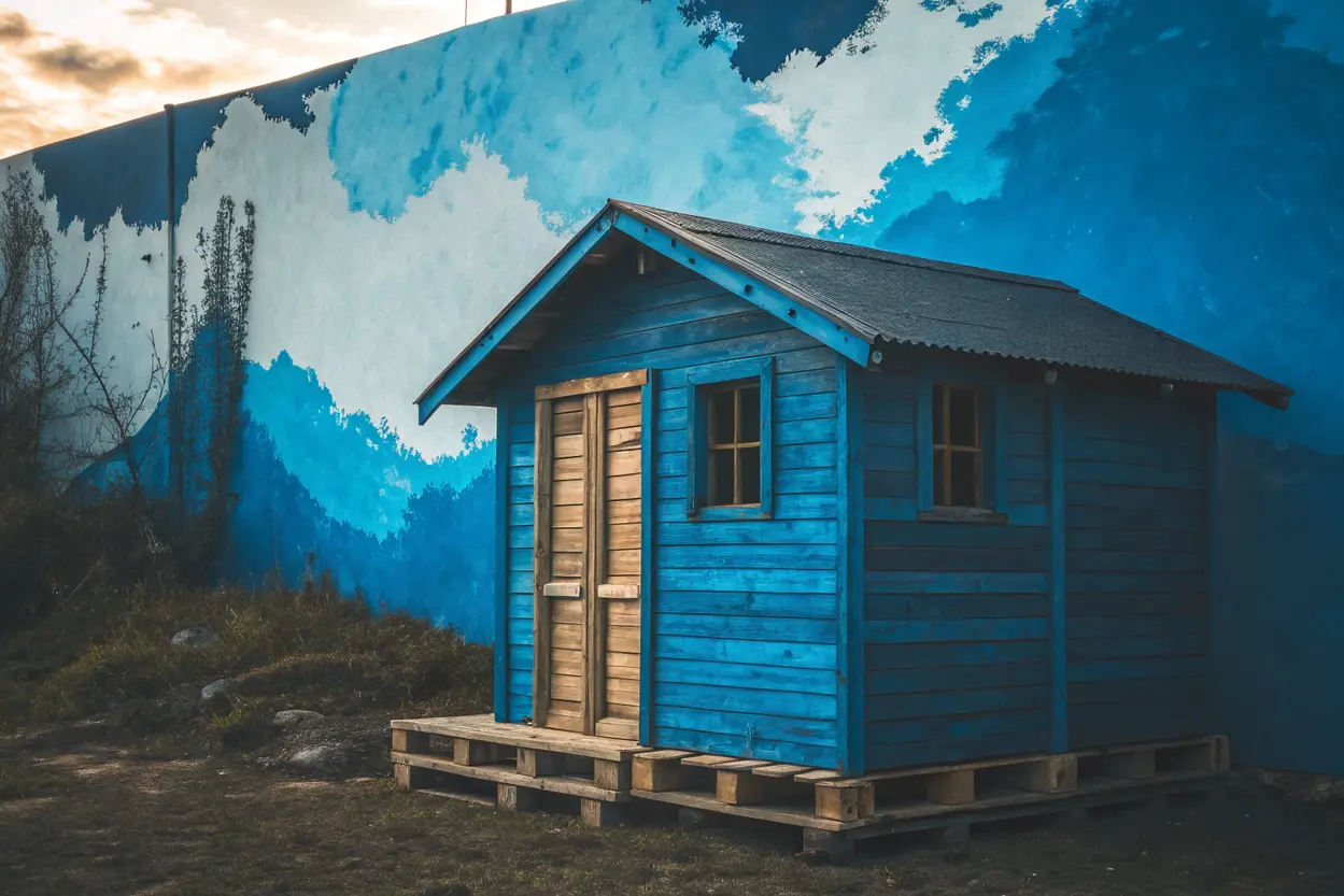 Cabane en palette pour enfants : construire un espace de jeu abordable dans votre jardin