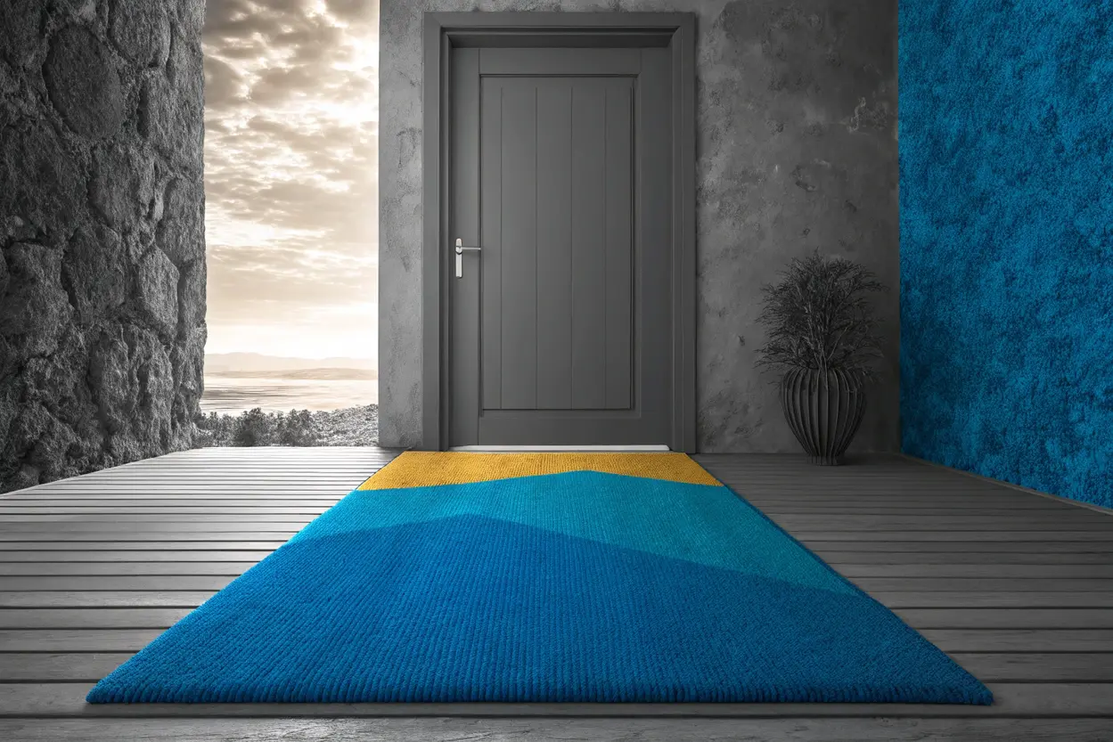 Tapis d’entrée personnalisé pour un accueil unique et durable